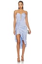 view 1 of 4 ROBE MIDI PEARLINE in Ice
