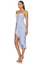 view 3 of 4 ROBE MIDI PEARLINE in Ice
