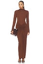 view 1 of 3 VESTIDO SCORPIO in Brown