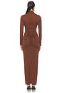 view 3 of 3 VESTIDO SCORPIO in Brown