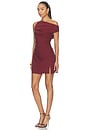 view 3 of 4 MINIVESTIDO WINNIE in Burgundy