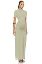 view 2 of 3 VESTIDO MIDI ENID in Elm