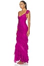 view 2 of 3 Deon Dress in Rouge