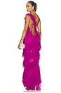 view 4 of 3 Deon Dress in Rouge