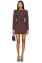 view 1 of 3 ROBE BRETTE  in Chocolate