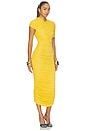 view 2 of 3 Janel Dress in Yellow Jasmine