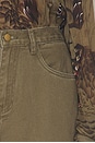 view 6 of 6 Ninon Wide Leg in Olive