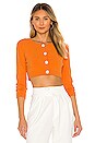 view 1 of 5 Denita Cardigan in Orange