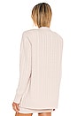 view 4 of 6 Parmida Cashmere Knit Cardigan in Light Khaki