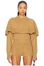 view 1 of 4 Evian Knit Top in Camel