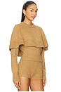 view 2 of 4 Evian Knit Top in Camel