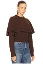 view 2 of 4 Evian Knit Top in Brown