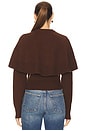view 3 of 4 Evian Knit Top in Brown