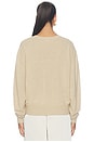 view 4 of 4 Jayden V Neck in Oatmeal