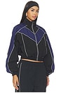 view 3 of 5 CAZADORA BRENTON in Black & Navy