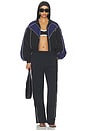view 5 of 5 CAZADORA BRENTON in Black & Navy