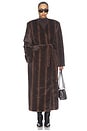 view 1 of 4 Cady Coat in Brown Multi
