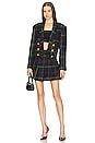 view 5 of 5 Rocky Blazer in Blue Tartan