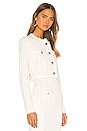 view 2 of 5 BLOUSON LADY CAMBELL in White & Ecru