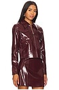 view 2 of 4 BLOUSON LINDE in Oxblood