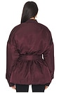 view 3 of 4 Norell Jacket in Cabernet
