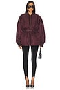 view 4 of 4 Norell Jacket in Cabernet