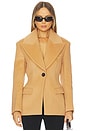 view 1 of 4 Calla Short Coat in Camel