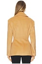 view 3 of 4 Calla Short Coat in Camel