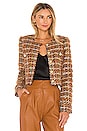 view 1 of 5 Molly Jacket in Brown Multi
