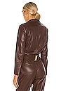 view 4 of 5 Lilo Blazer in Deep Mahogany