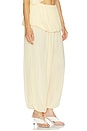 view 2 of 6 PANTALON WILLA in Butter Yellow