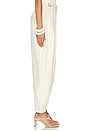 view 5 of 7 PANTALON JOGGER DEVI in Ivory