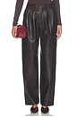 view 1 of 6 PANTALON SOPRANO  in Chocolate