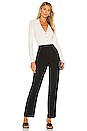 view 4 of 4 Dierdre Tuxedo Pant in Black