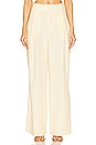 view 1 of 4 Ronny Slouchy Pant in Pale Banana