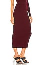 view 2 of 4 Hadwin Knit Skirt in Wine