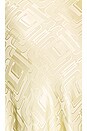 view 5 of 5 Mae Silk Jacquard Skirt in Pale Yellow