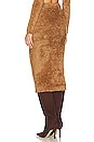 view 3 of 4 Faber Knit Skirt in Camel
