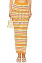 view 1 of 6 Wilkins Knit Skirt in Rainbow Multi