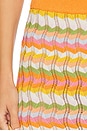 view 6 of 6 Wilkins Knit Skirt in Rainbow Multi