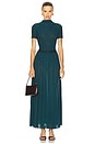 view 5 of 6 Saia Mist in Deep Teal