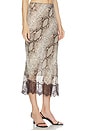 view 2 of 6 JUPE BIRVA in Snake Print Natural Multi