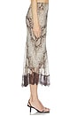 view 3 of 6 JUPE BIRVA in Snake Print Natural Multi