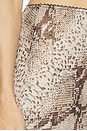 view 6 of 6 JUPE BIRVA in Snake Print Natural Multi