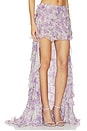 view 2 of 6 Laya Skirt in Purple Multi