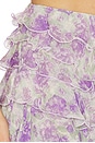 view 6 of 6 Laya Skirt in Purple Multi