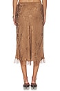 view 4 of 6 ROBE MI-LONGUE MINA in Brown
