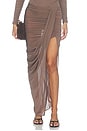 view 1 of 6 Shakeema Skirt in Lentil