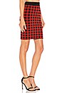 view 2 of 4 Kelda Skirt in Red & Black