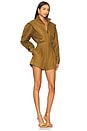 view 2 of 3 Nabil Romper in Military Green